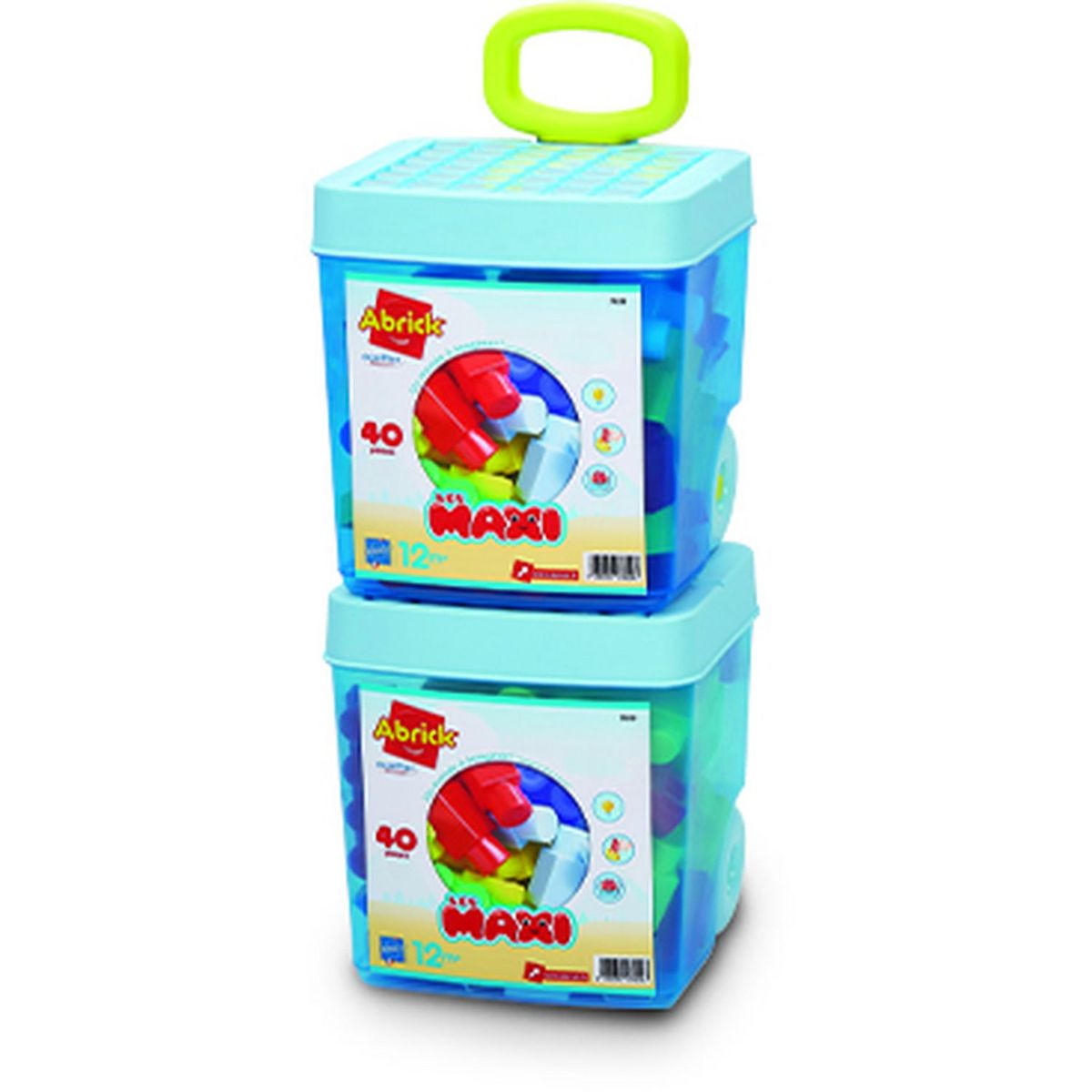 ECOIFFIER Rolly Briques 40 pièces - Les Maxi