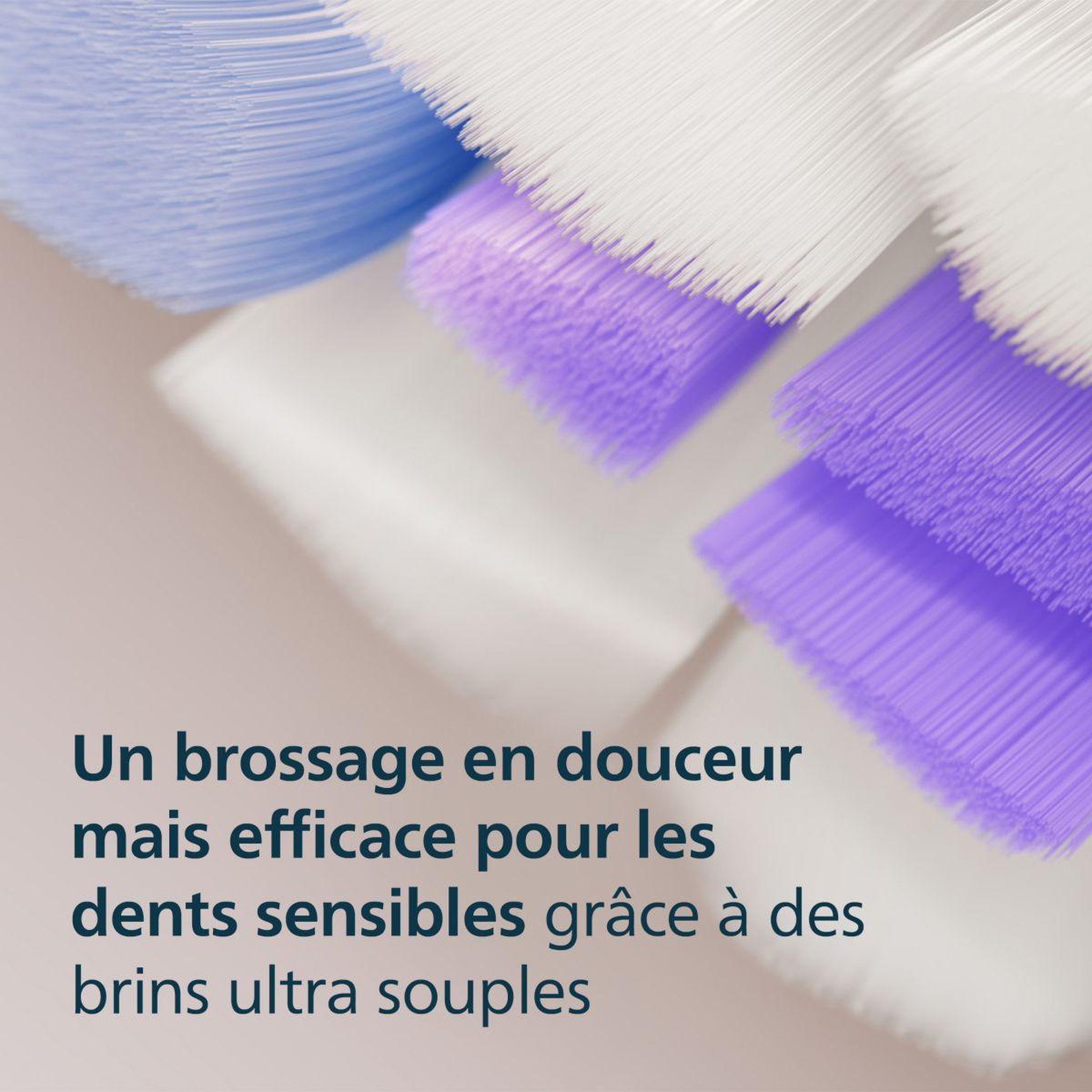 Voir la diapositive 3 : Philips Brossette dentaire sonicare lot de 2 - hx6052/87 white sensitive s2