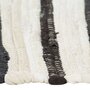 VIDAXL Napperons 6 pcs Anthracite et blanc 30 x 45 cm Coton