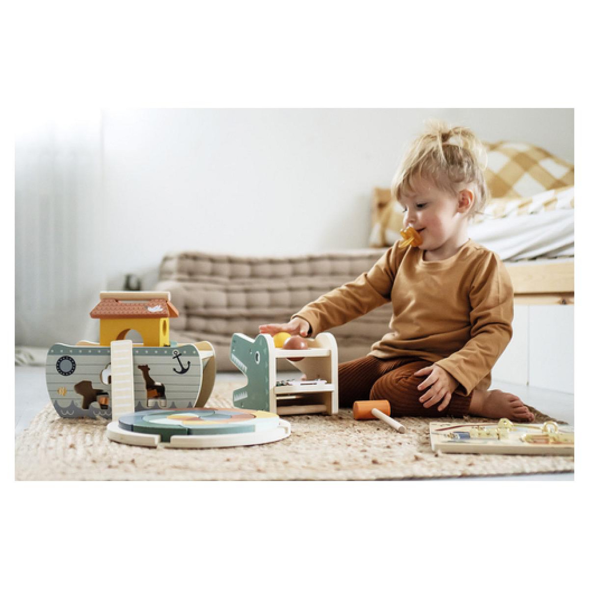 Voir la diapositive 2 : SMALLFOOT Banc a marteler avec Xylophone - Safari
