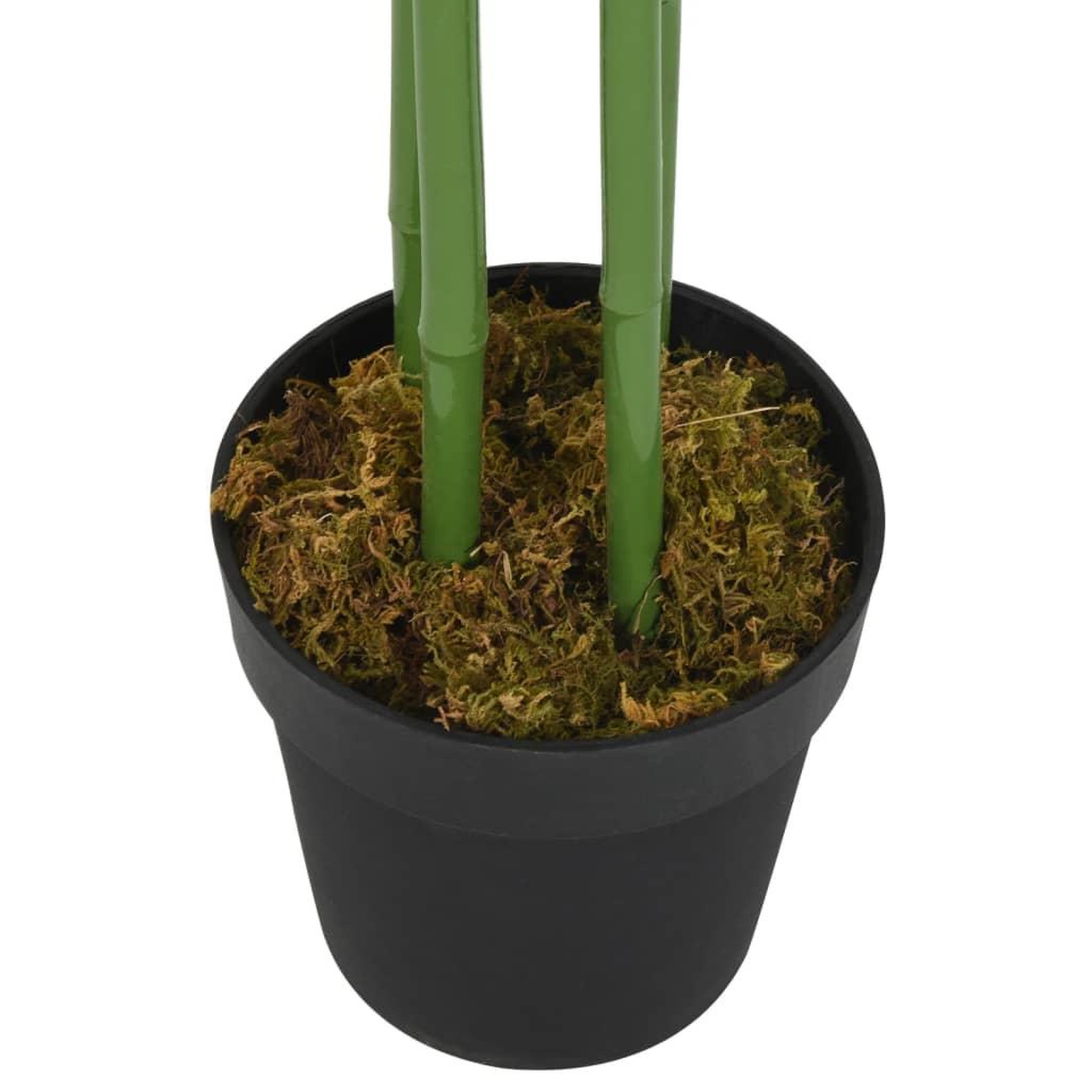 Voir la diapositive 3 : VIDAXL Bambou artificiel 864 feuilles 180 cm vert