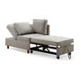 Voir la diapositive 6 : Paris Prix Banquette 2 places convertible  Théo  107cm Beige