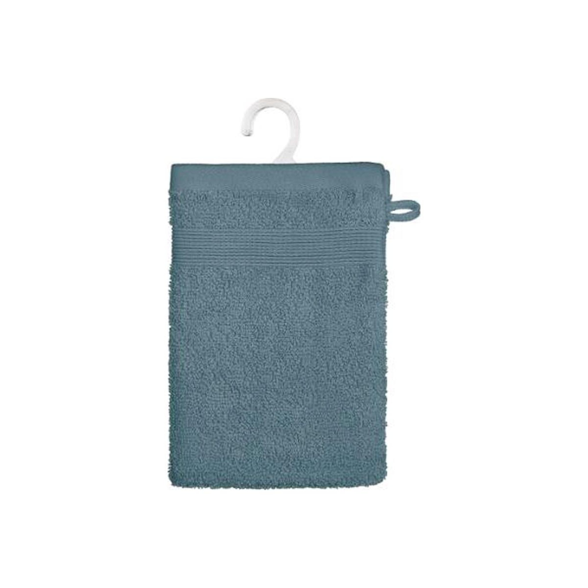 Voir la diapositive 3 : ATMOSPHERA Lot de 2 gants de toilette  confort  15x21cm orage