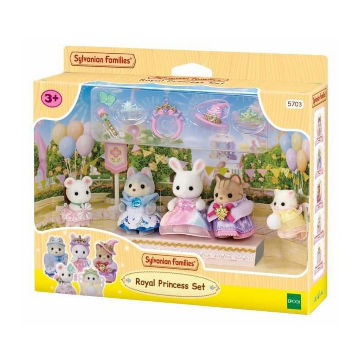 Sylvanian Families La parade des bébés en costumes de princesse