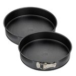 ZENKER Ensemble de 2 Moules à manqué à charnière 30 cm Zenker Black Metallic