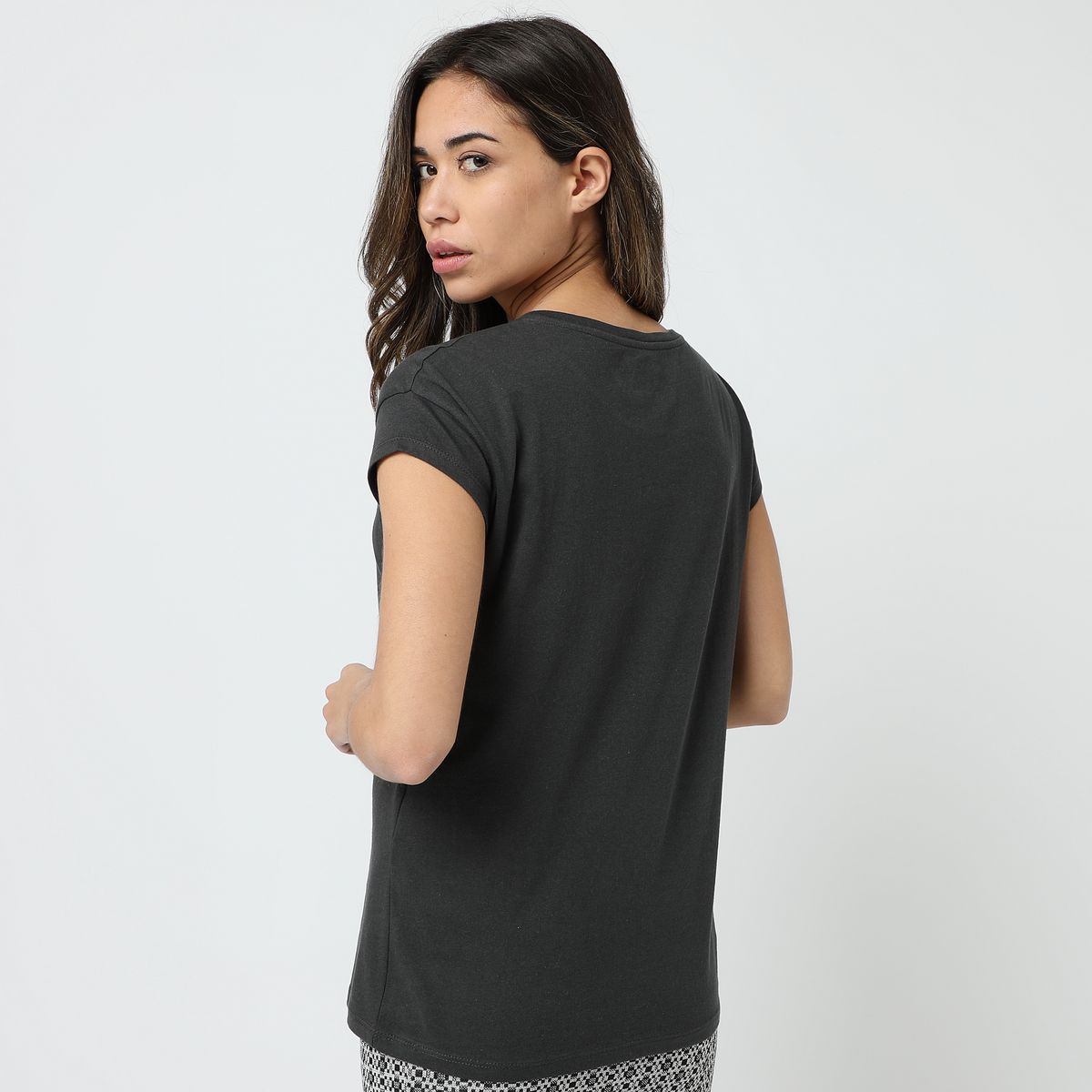 INEXTENSO T-shirt manches courtes gris femme Rolling Stones