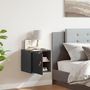 Voir la diapositive 3 : VIDAXL Armoire murale Gris 31,5x30x30 cm Bois de pin massif