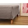 Voir la diapositive 3 : BEST MOBILIER Cristal - pouf modulable - 65 cm - en fausse fourrure côtelée