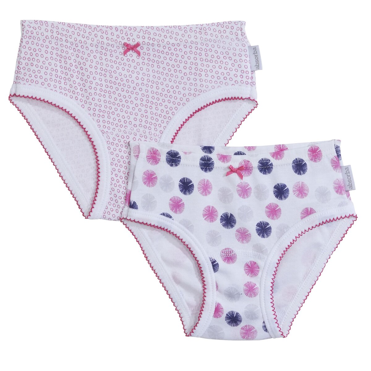 ABSORBA Lot de 2 culottes fille pas cher Auchan.fr