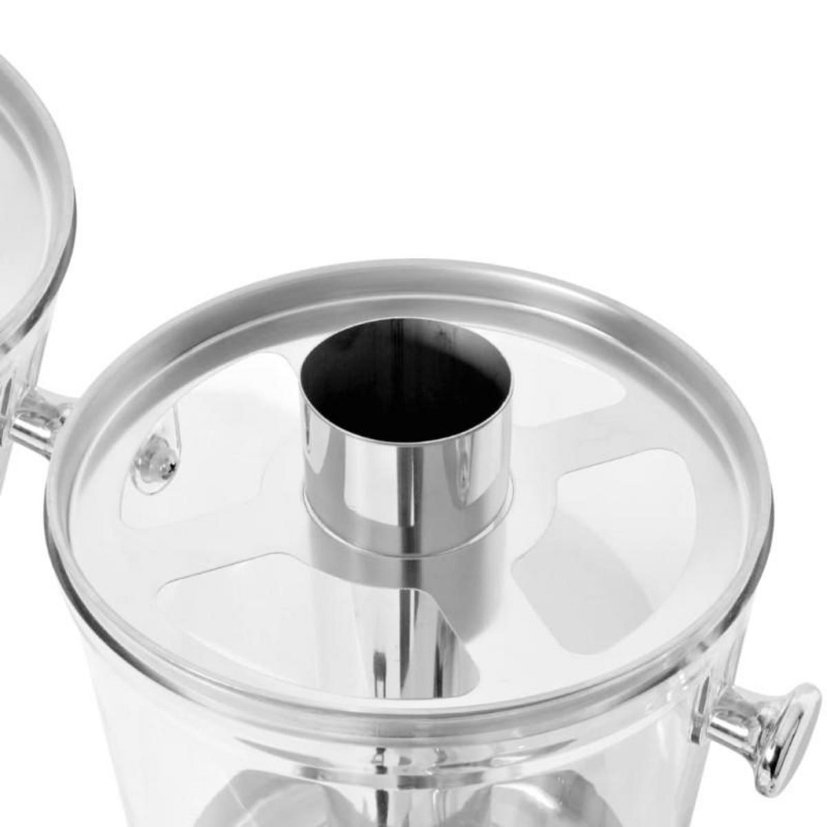 VIDAXL Distributeur de jus en acier inoxydable 3 x 8 L