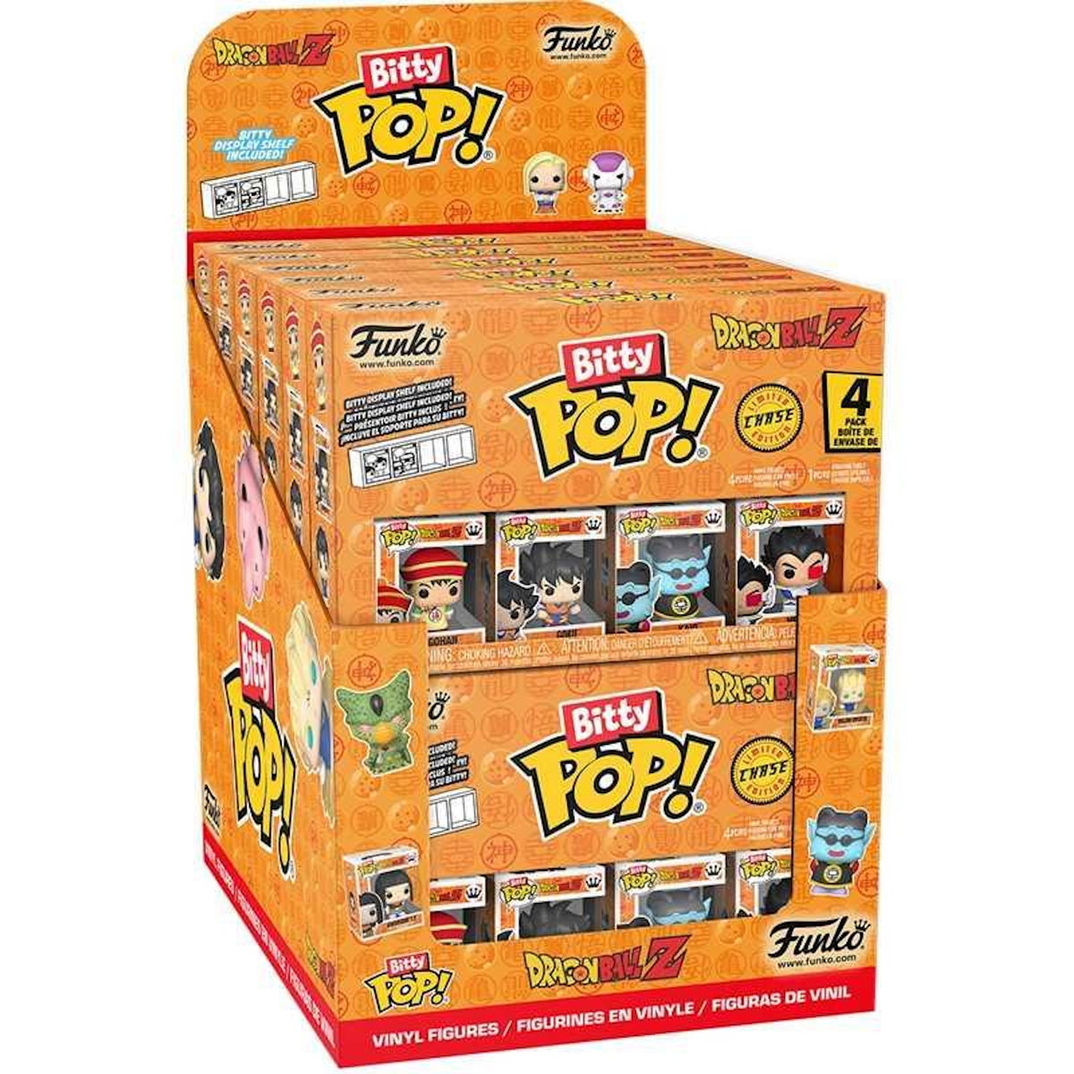 Funko SET 4 POP DBZ Assortiment, modèle choisi aléatoirement FUNKO FUO85886