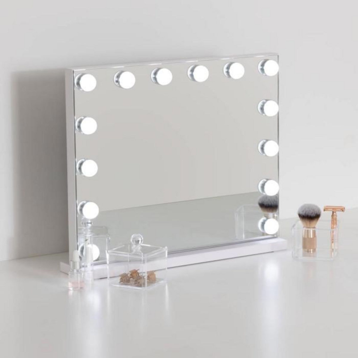 FIVE Miroir LED Tactile  Holly  50cm Blanc