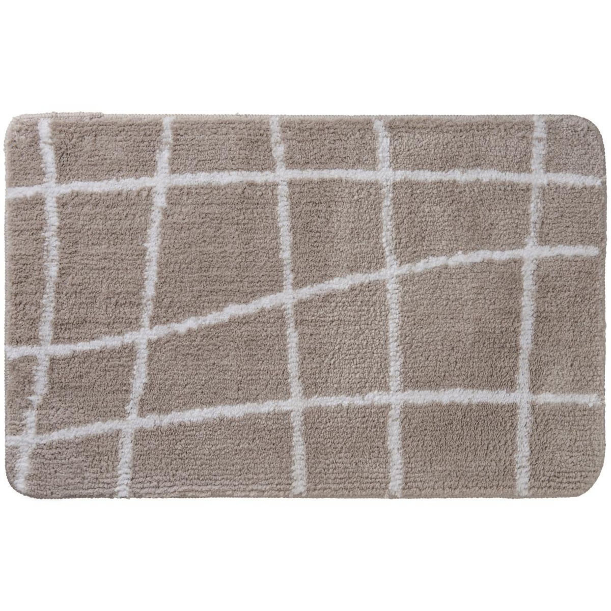 GUY LEVASSEUR Tapis de bain déco en polyester 50x80cm