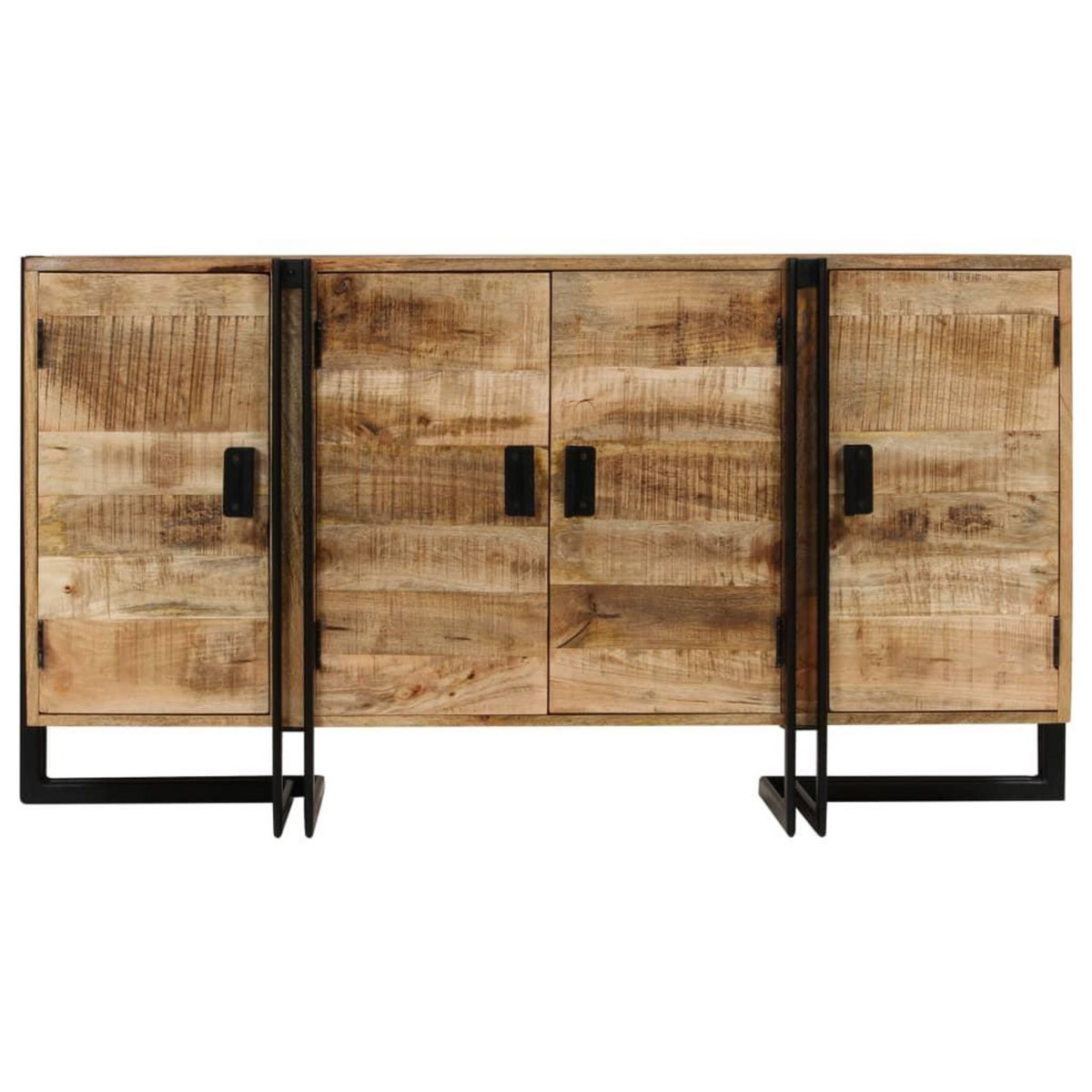 VIDAXL Buffet Bois de manguier massif 150x40x80 cm