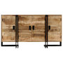 Voir la diapositive 2 : VIDAXL Buffet Bois de manguier massif 150x40x80 cm