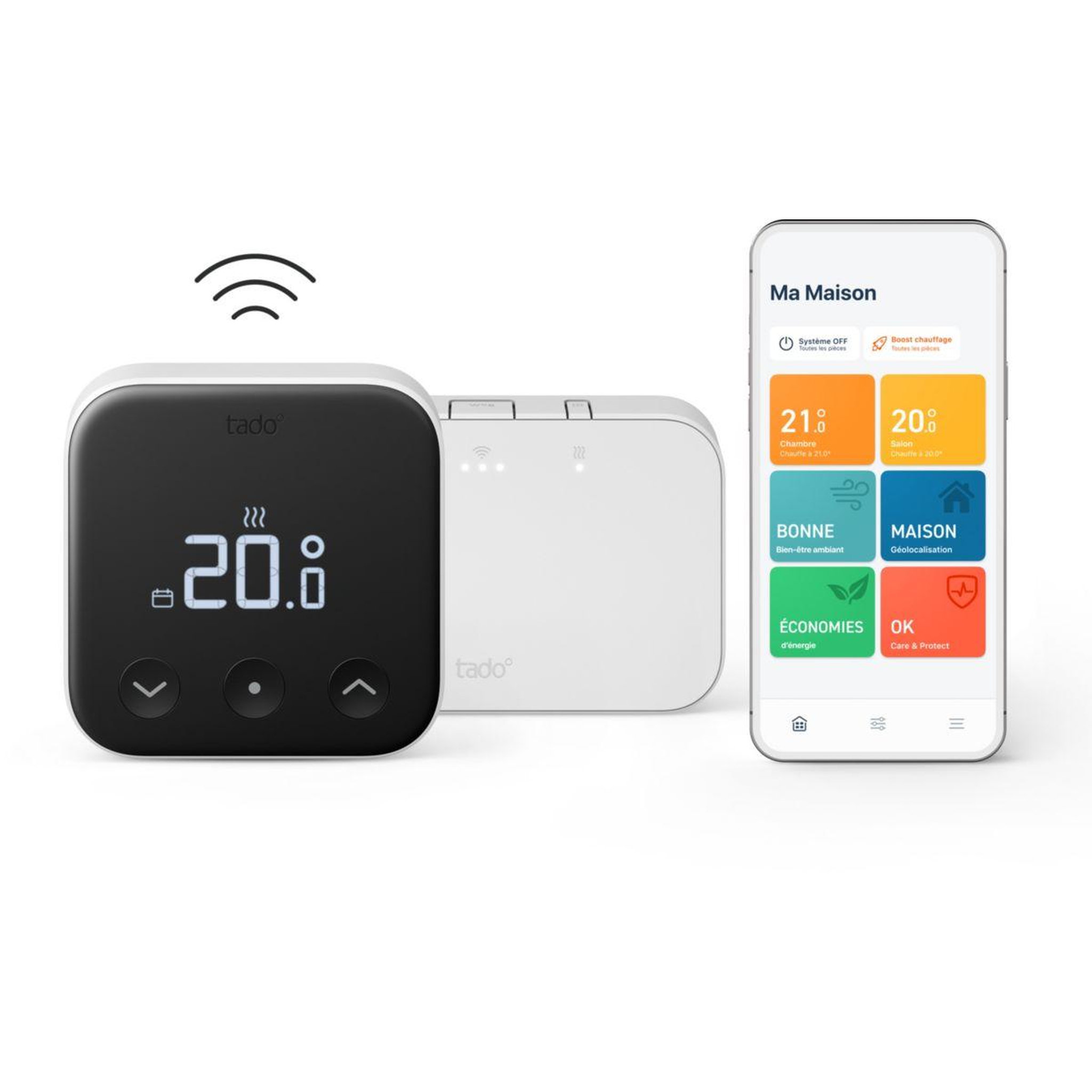 Tado Thermostat connecté Kit de démarrage Xsans fil