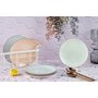 Voir la diapositive 2 : BJORN Assiette PATTERN Ø21cm - 6 pièces - Pastel