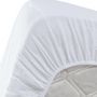 Voir la diapositive 2 : Sensei Maison Protège-matelas en coton bonnet 40 cm 200 g/m² CONFORT PLUS