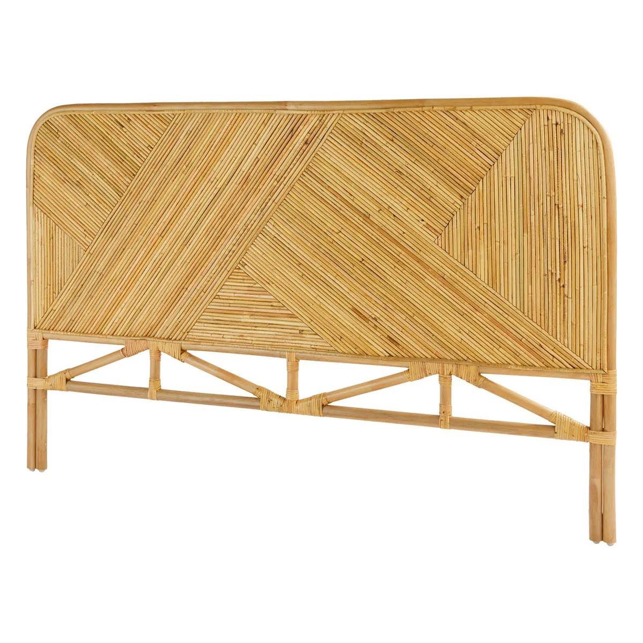 Voir la diapositive 2 : ATMOSPHERA Tête de lit en rotin  tanae  160cm naturel