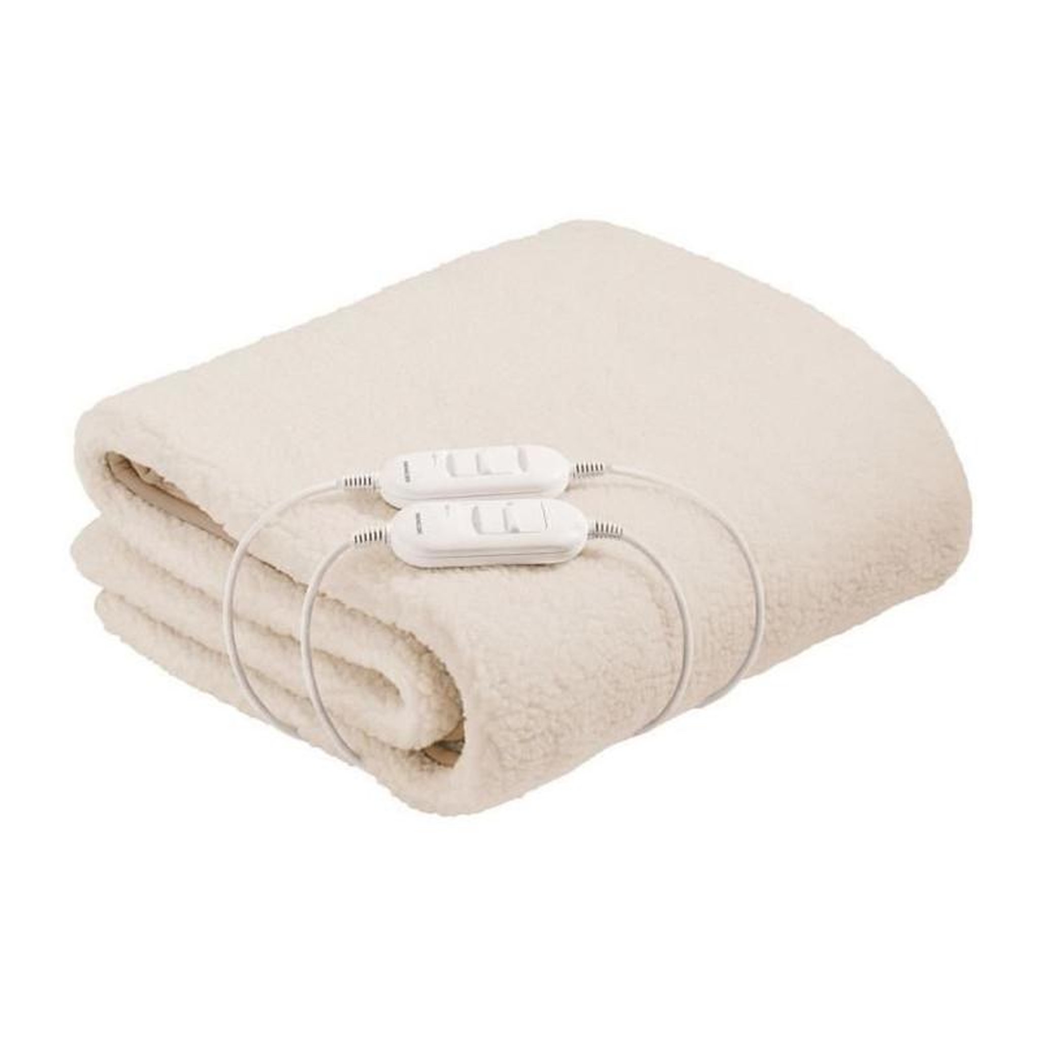 Voir la diapositive 2 : SENCO Couverture chauffante - SENCOR - SUB 291 - 120 W - 2 personnes - Blanc