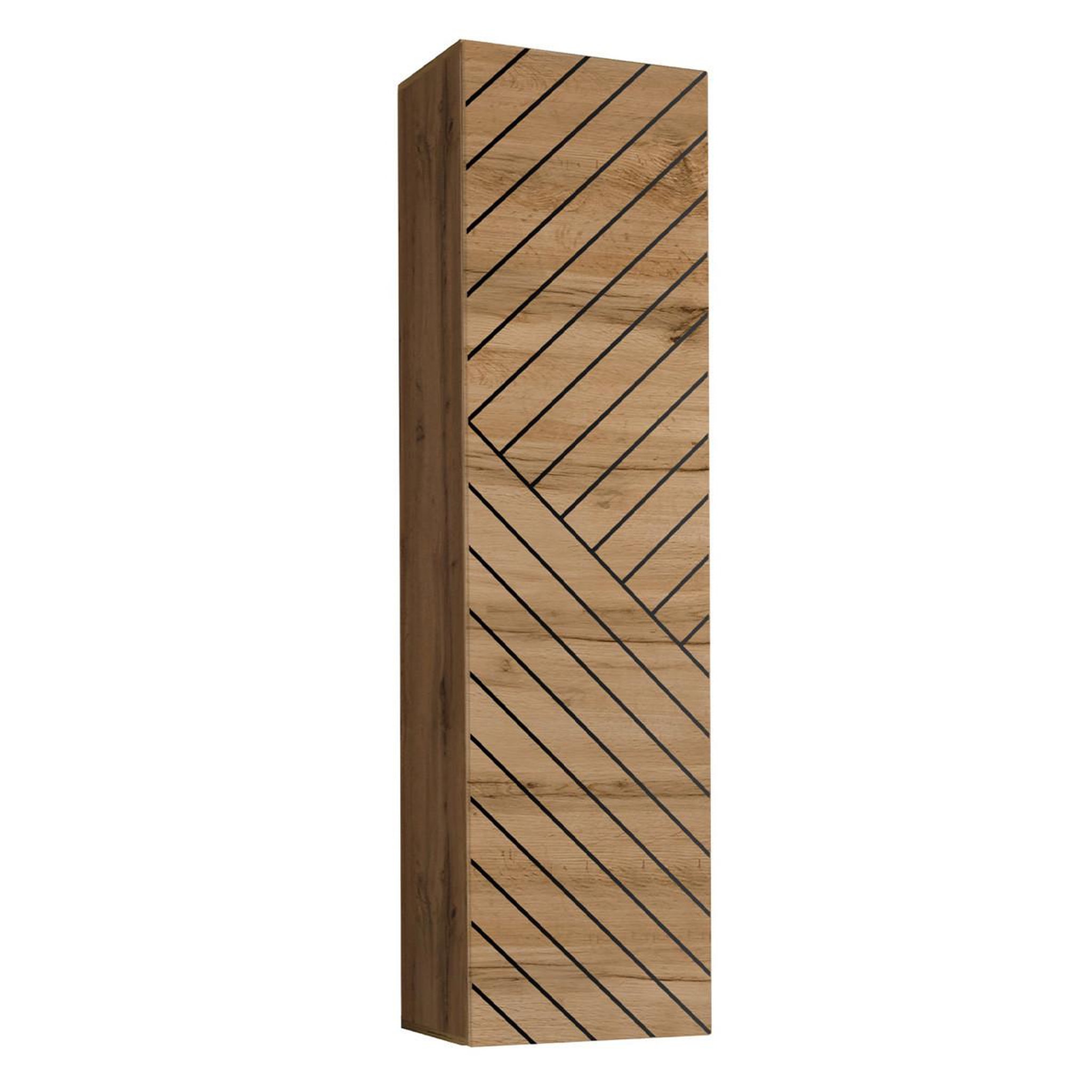 Paris Prix Bloc mural design  switch lamel  120cm naturel rainuré