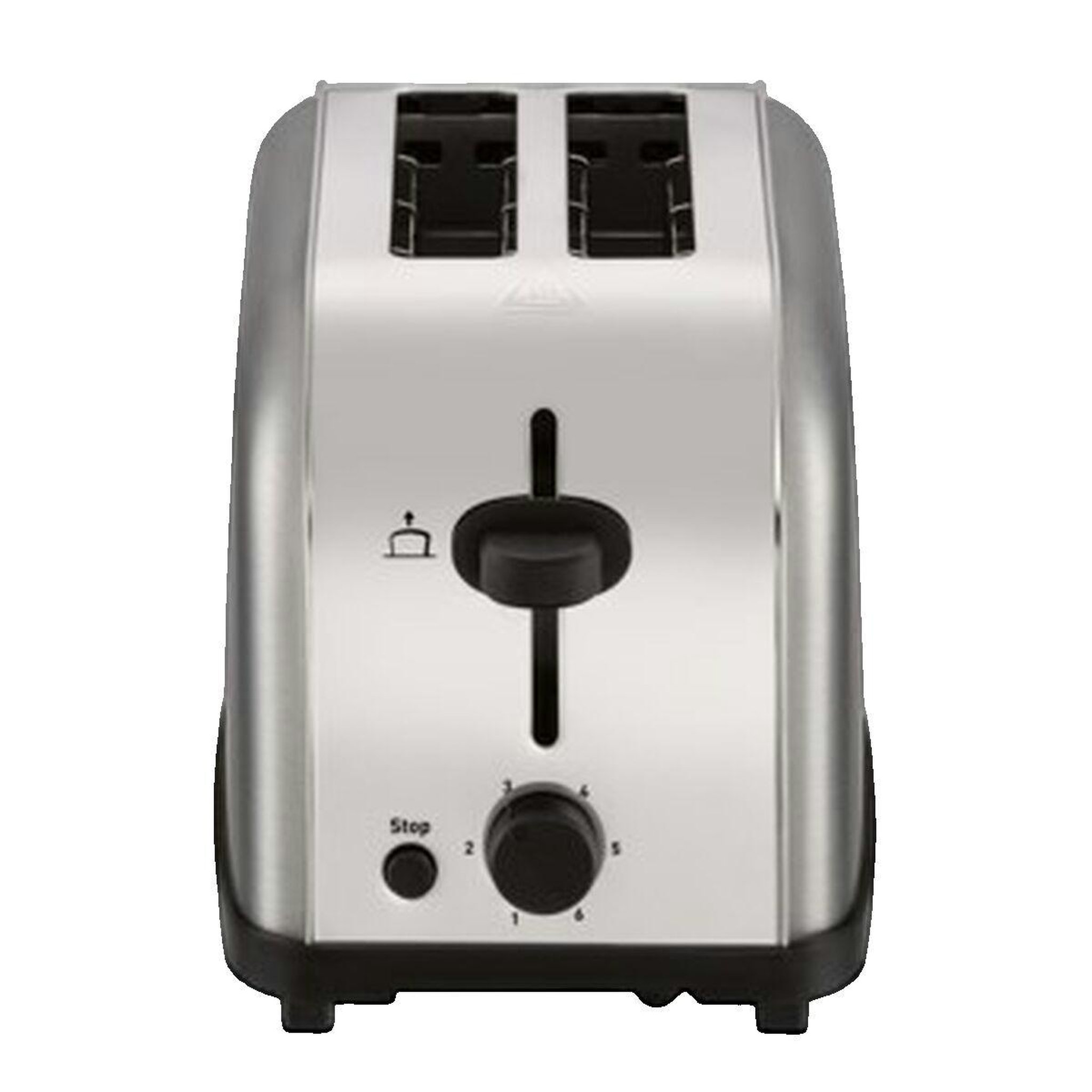 Voir la diapositive 2 : TEFAL Grille-pain Tefal 2 tranches acier inoxydable