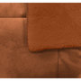 Voir la diapositive 2 : ACTUEL Couverture unie double face velours/sherpa