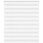 Voir la diapositive 1 : VIDAXL Store zebre blanc 130x150 cm largeur du tissu 125,9cm polyester