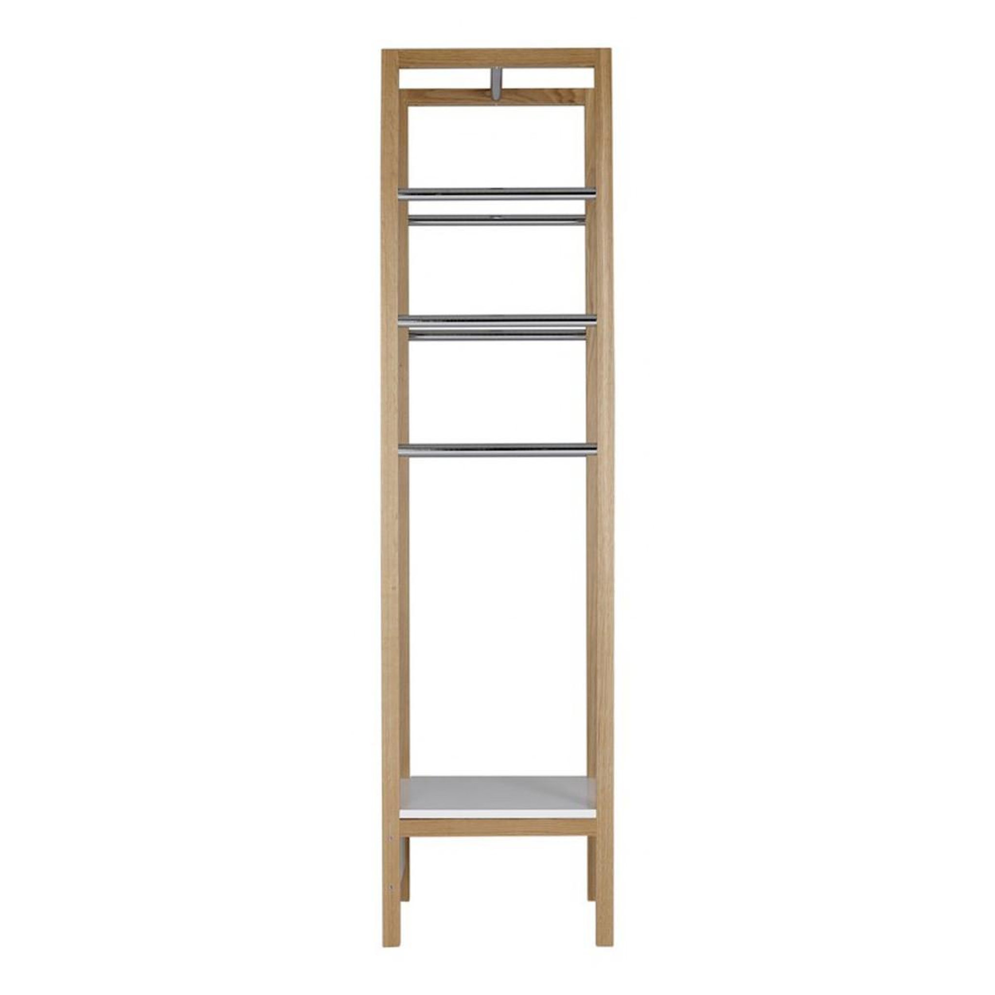 Voir la diapositive 2 : Paris Prix Meuble d'entrée  northgate  45cm chêne & blanc