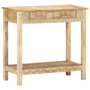 Voir la diapositive 1 : VIDAXL Table console 80x35x74 cm Bois de manguier massif