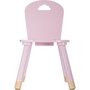 Voir la diapositive 2 : Atmosphera Kids Chaise Enfant Design  Douceur  50cm Rose