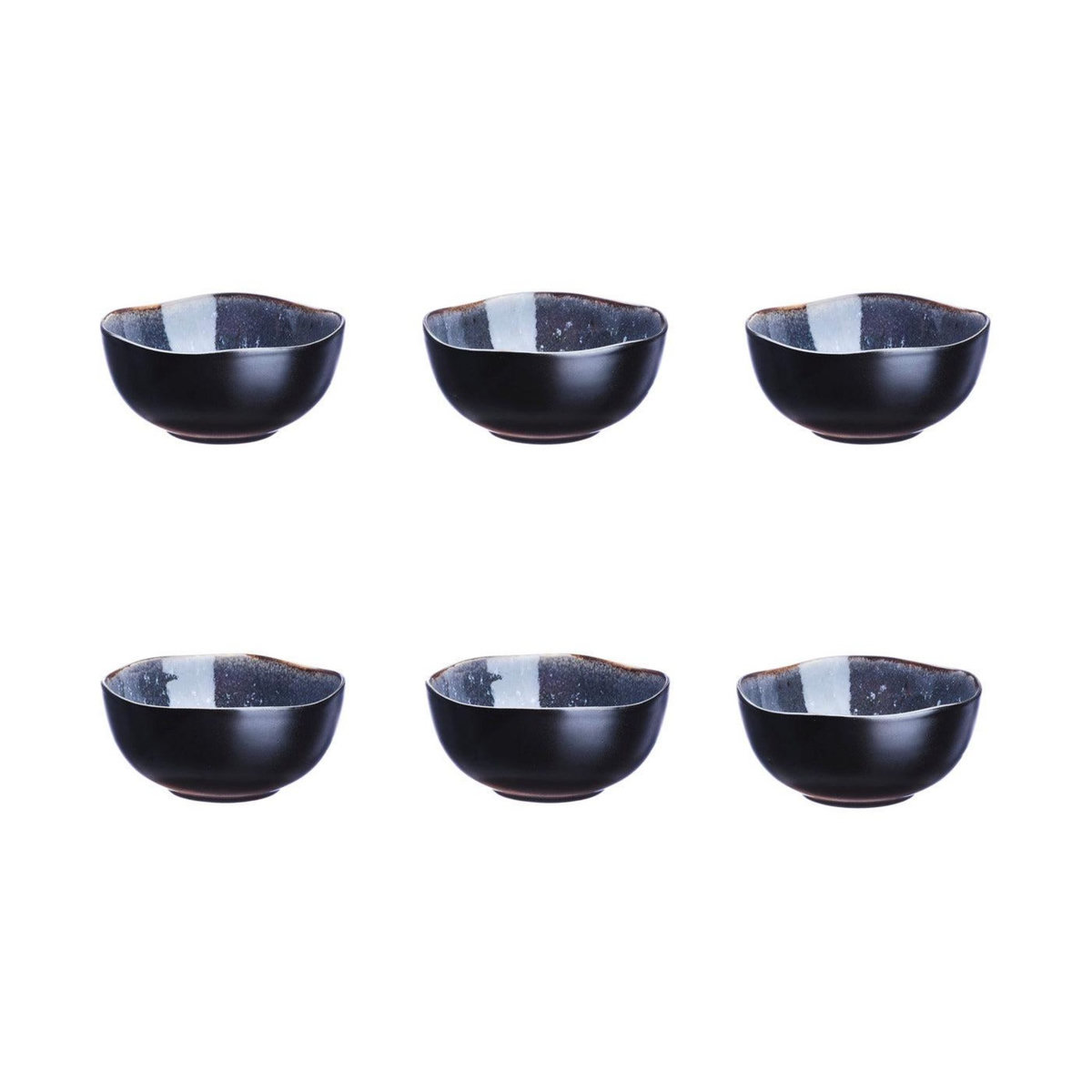 BJORN Bol IRIS Ø12cm - 6 pièces - Bleu nuit