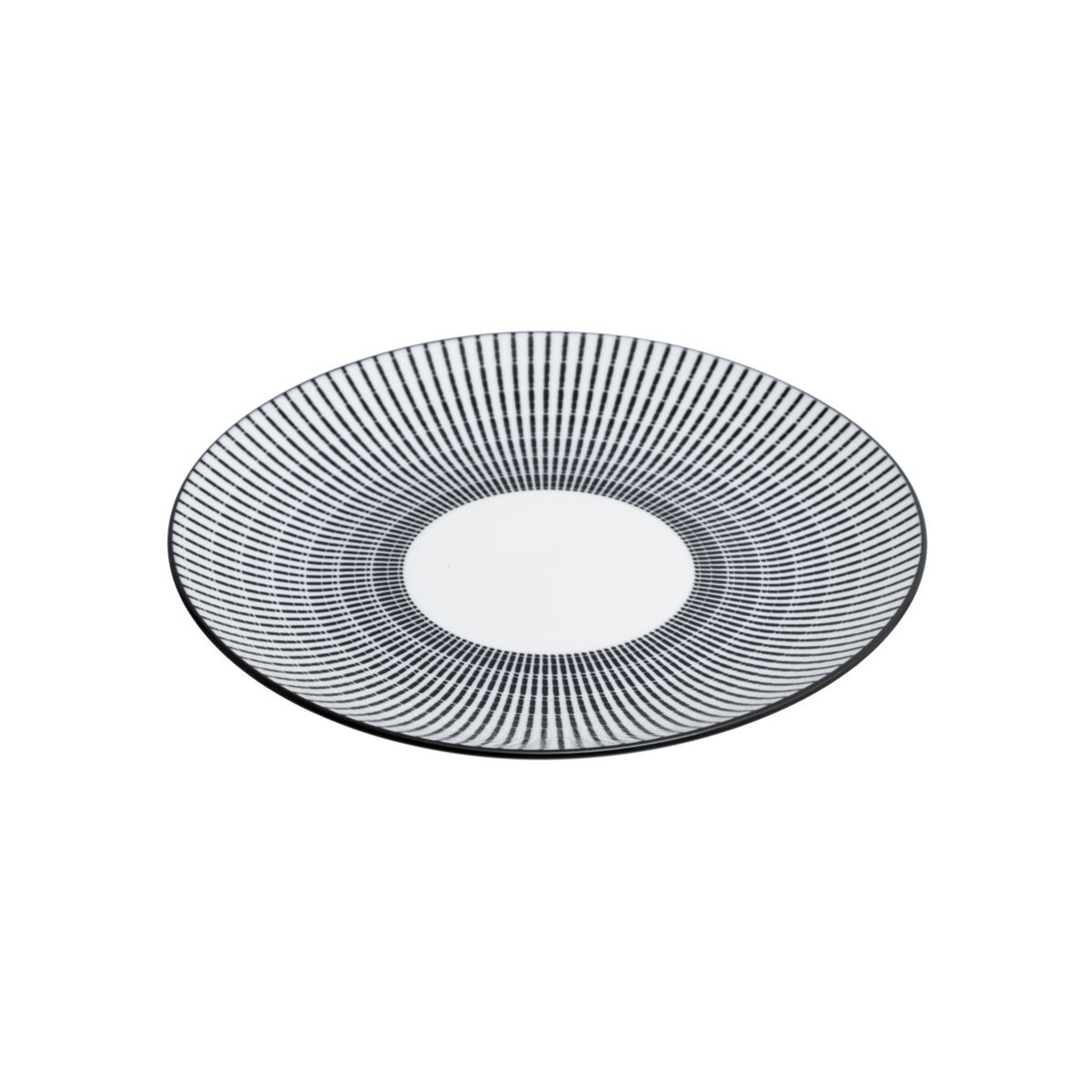 Voir la diapositive 3 : Service 18 pièces LUNIS en porcelaine décoré