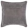 Voir la diapositive 2 : ATMOSPHERA Coussin Déhoussable  Lilou  45x45cm Gris Foncé