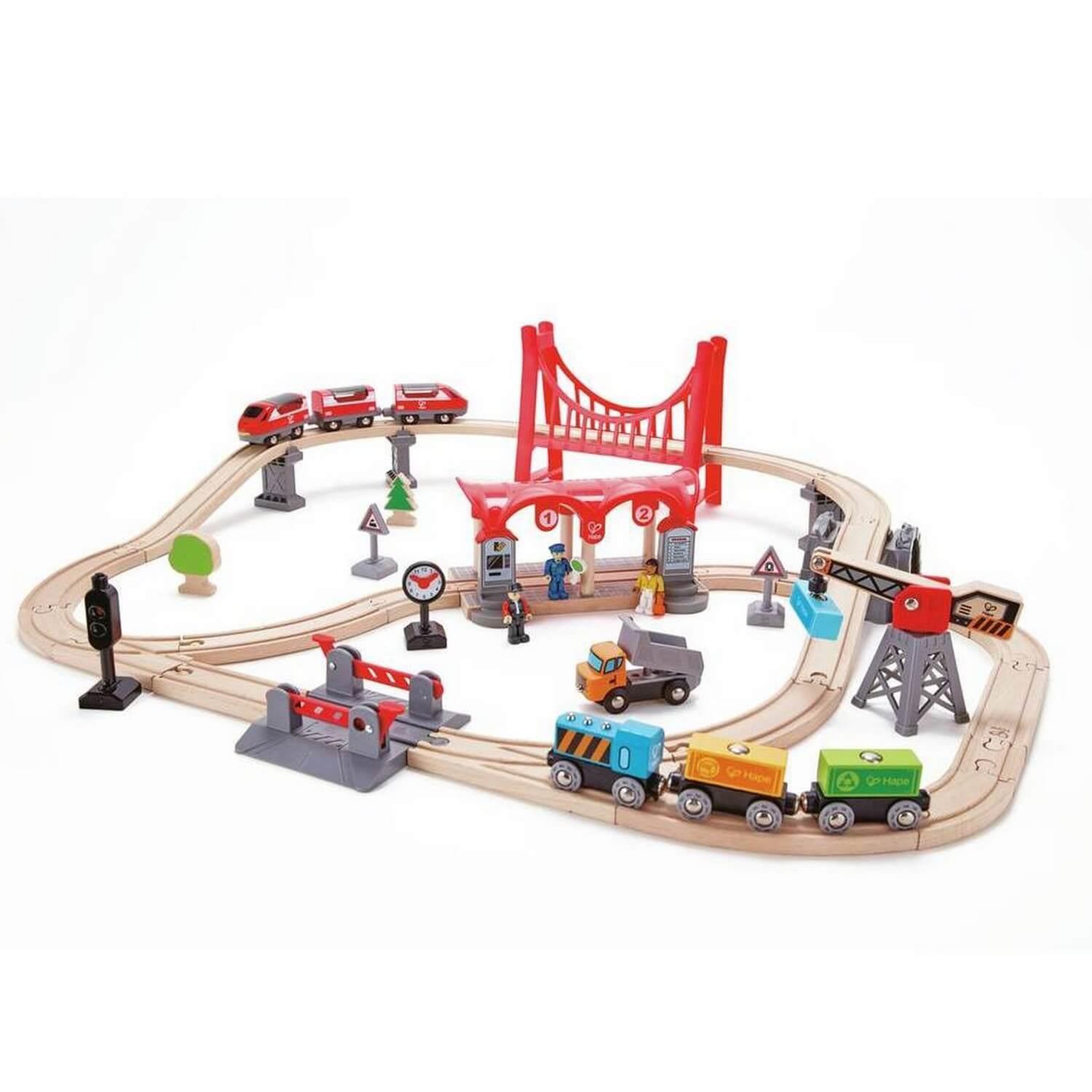 Hape Circuit de la ville animée : petit train
