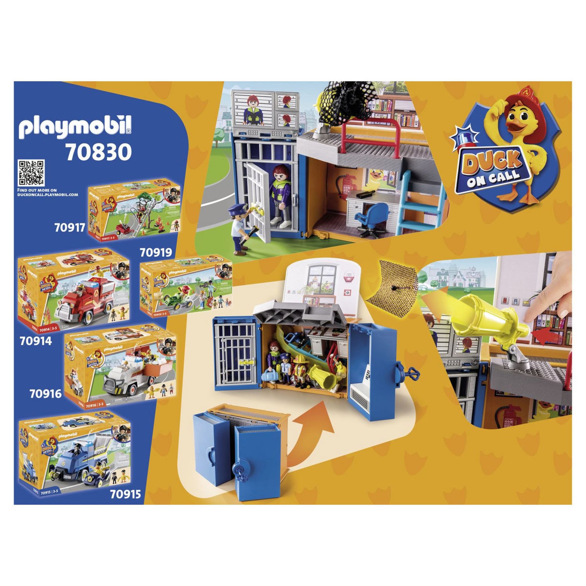 PLAYMOBIL Duck on call 70830 Centre d'opération mobile