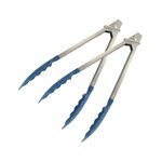 Fackelmann Ensemble de 2 Pinces de cuisine avec verrouillage 23,5 cm Fackelmann Elemental