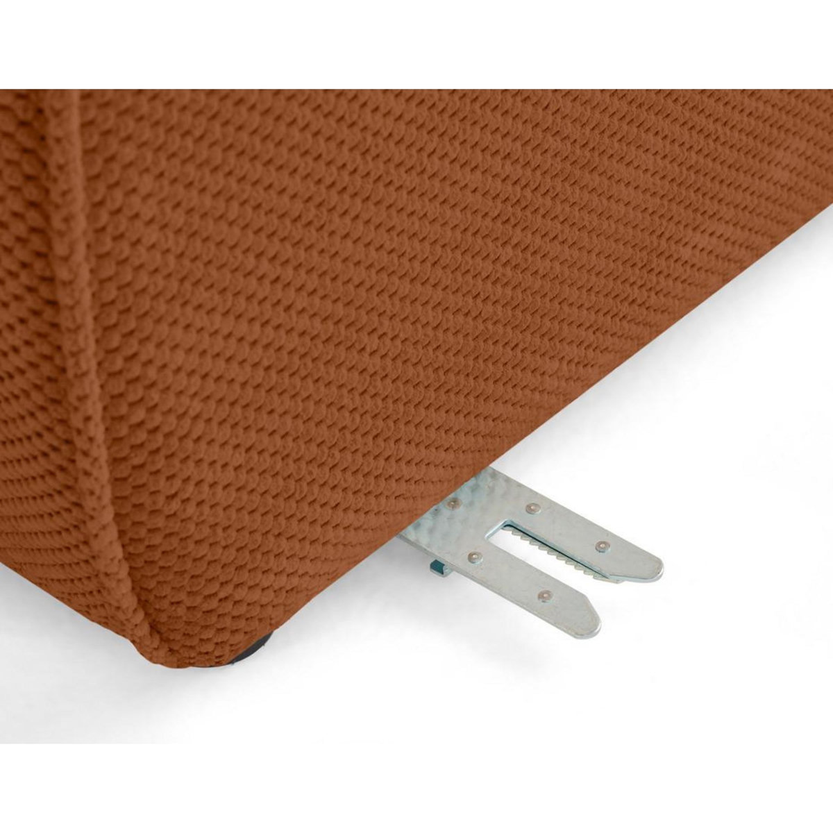 LISA DESIGN Ellie - canapé 3 places en velours texturé