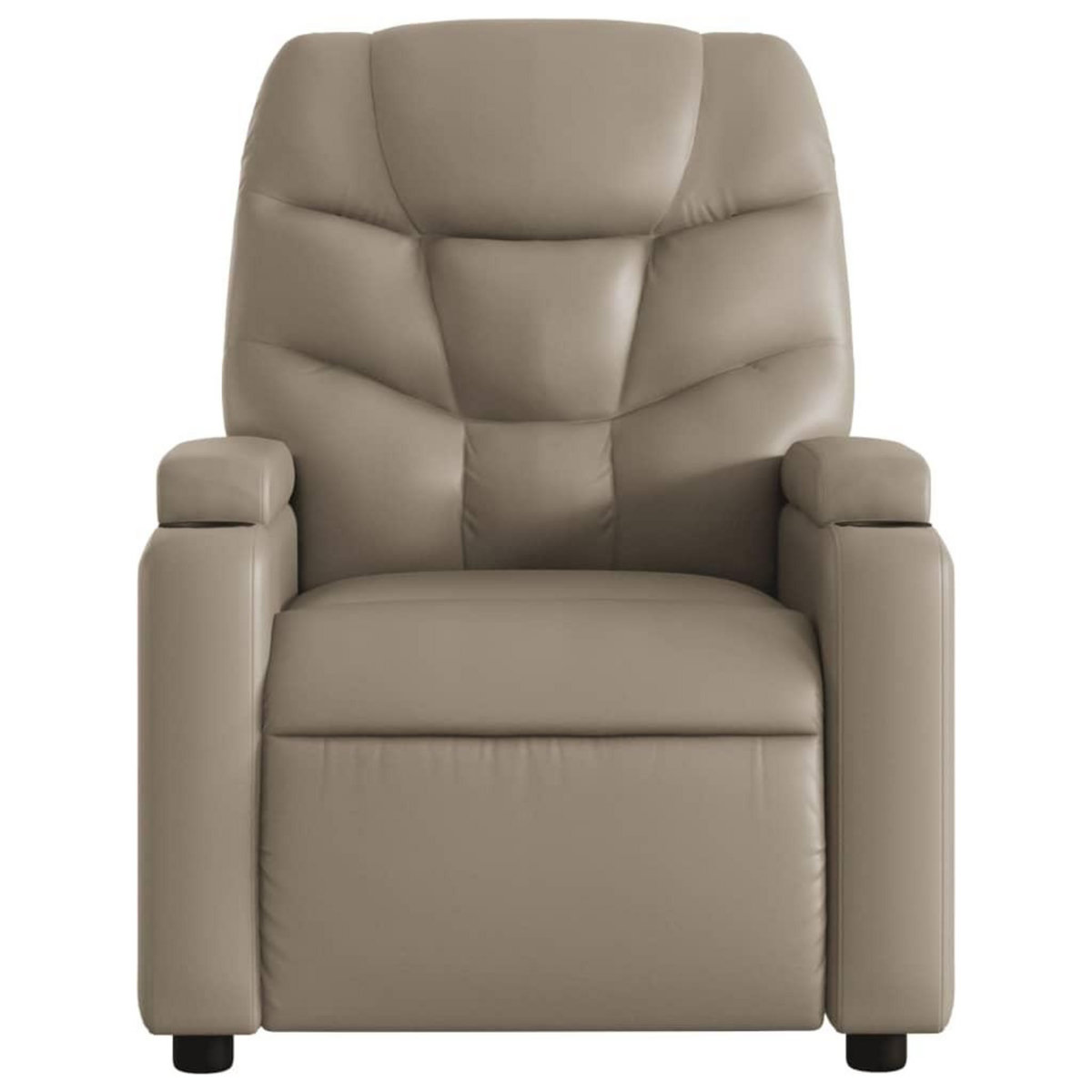 VIDAXL Fauteuil inclinable Cappuccino Similicuir