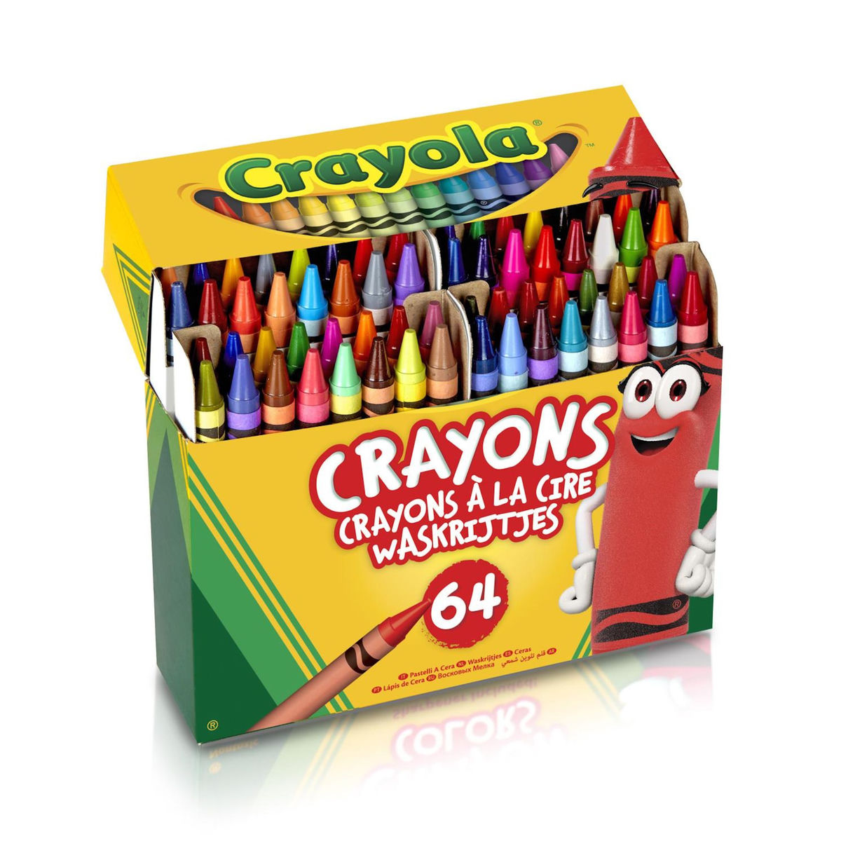 Crayola 64 Crayons a la cire