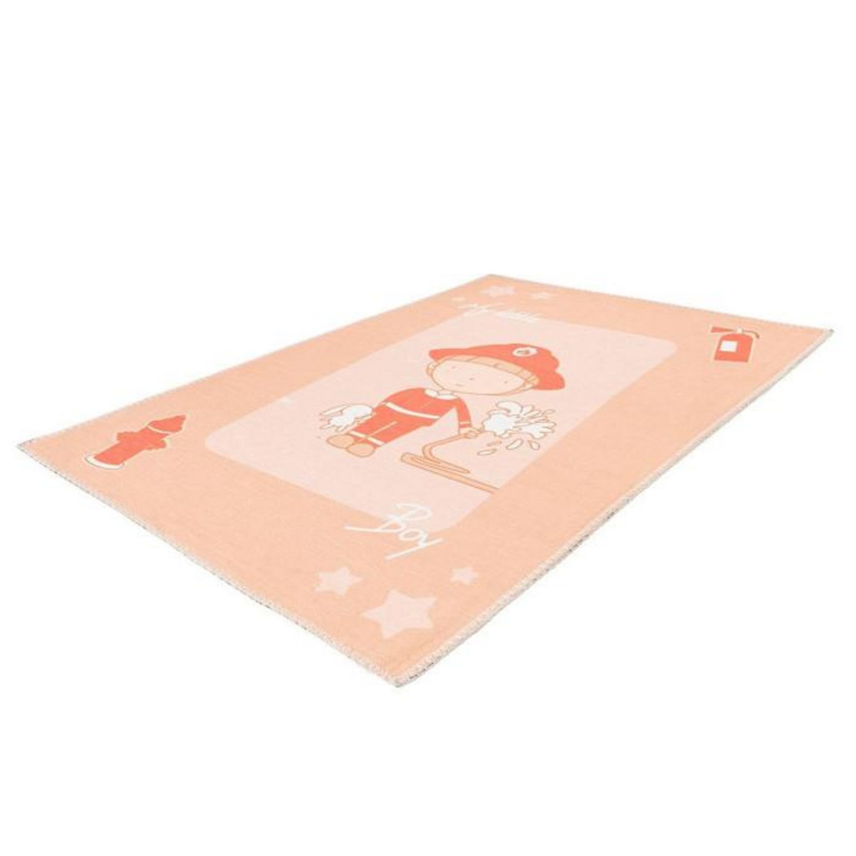 Paris Prix Tapis Enfant Imprimé  Bambini  Orange