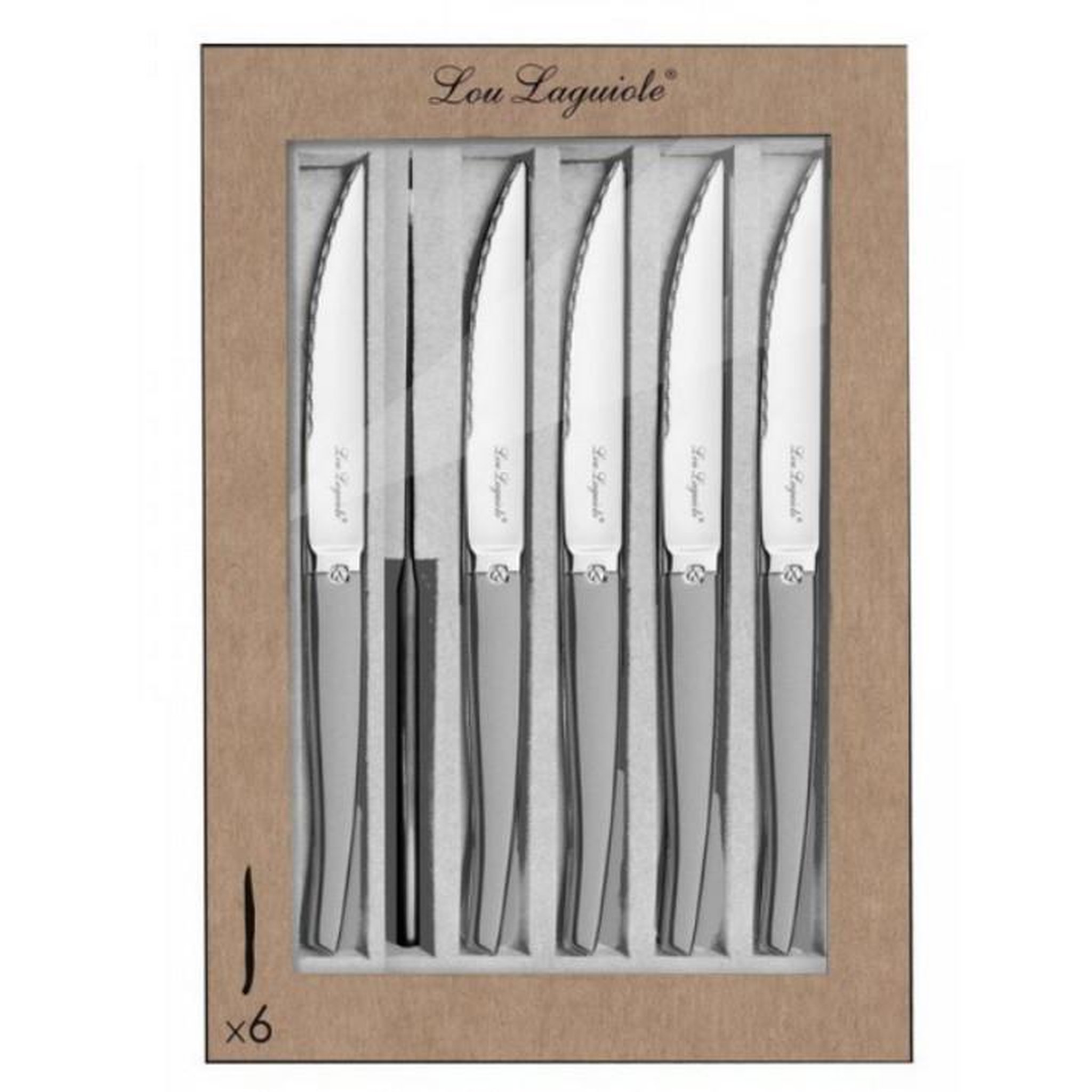 Laguiole Coffret de 6 couteaux à steak - 251306MB02K35