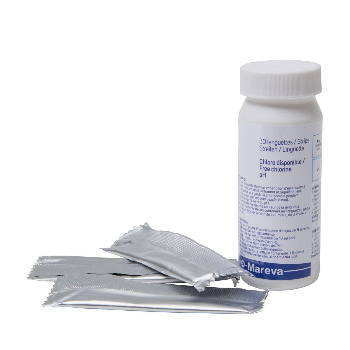 Mareva Languette d'analyse PH-CL 30 pcs