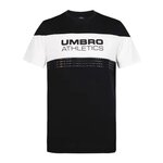 UMBRO T Shirt /Blanc Garçon Umbro Poly. Coloris disponibles : Bleu
