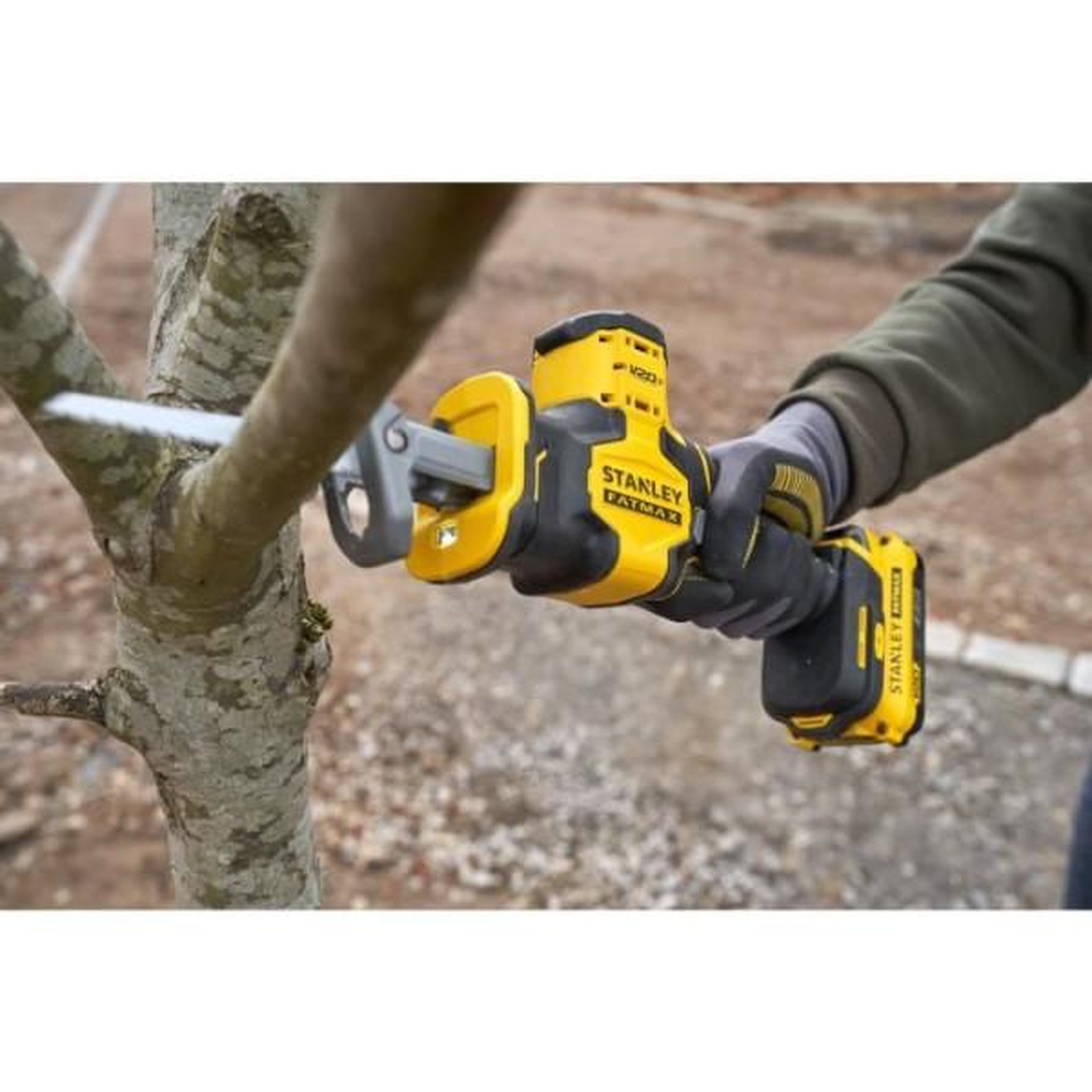 Voir la diapositive 4 : Stanley Scie Multi-Matériaux - STANLEY FATMAX V20 - SFMCS305B-XJ - Brushless - Lithium 18V - Sans Batterie