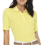 JACQUELINE DE YONG Polo Jaune Femme JDY Salsa. Coloris disponibles : Jaune