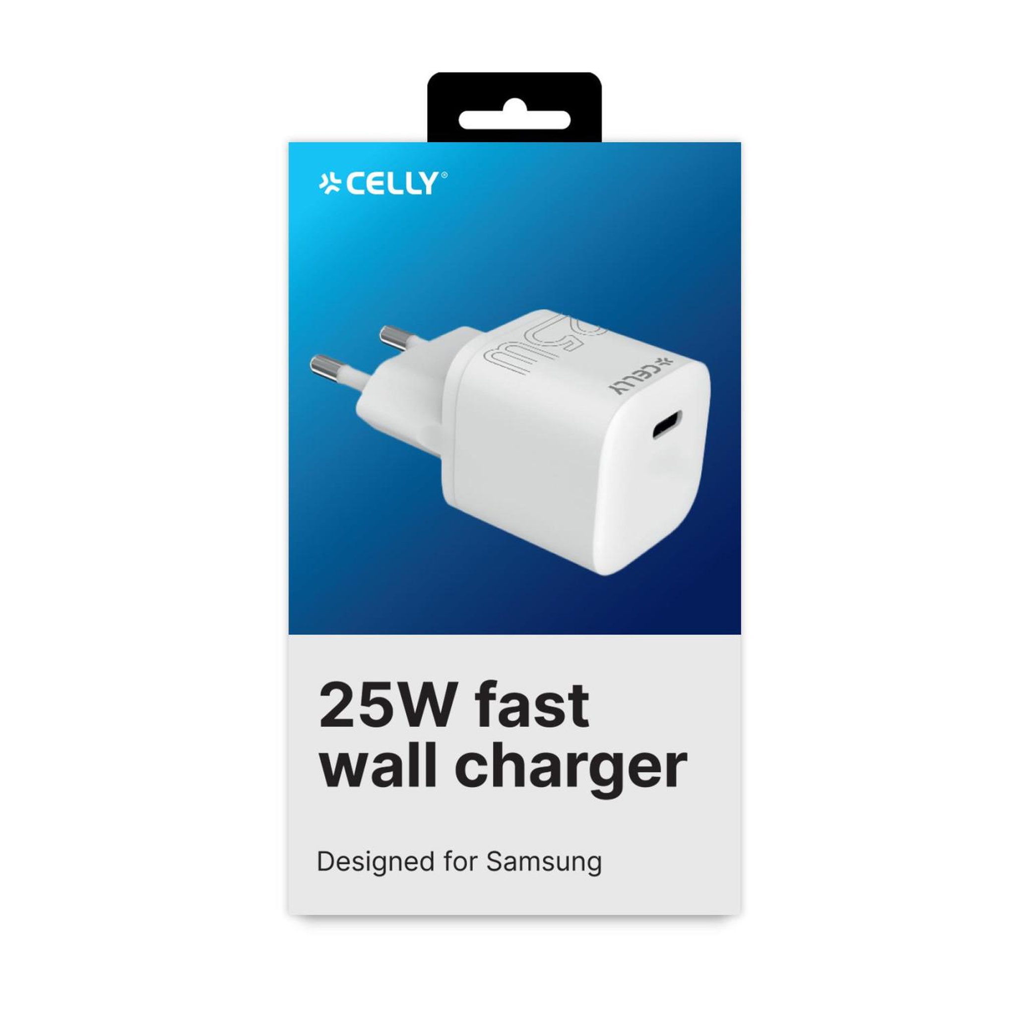 Voir la diapositive 3 : CELLY Celly uctc1usbc25wwh chargeur d'appareils mobiles universel blanc secteur intérieure