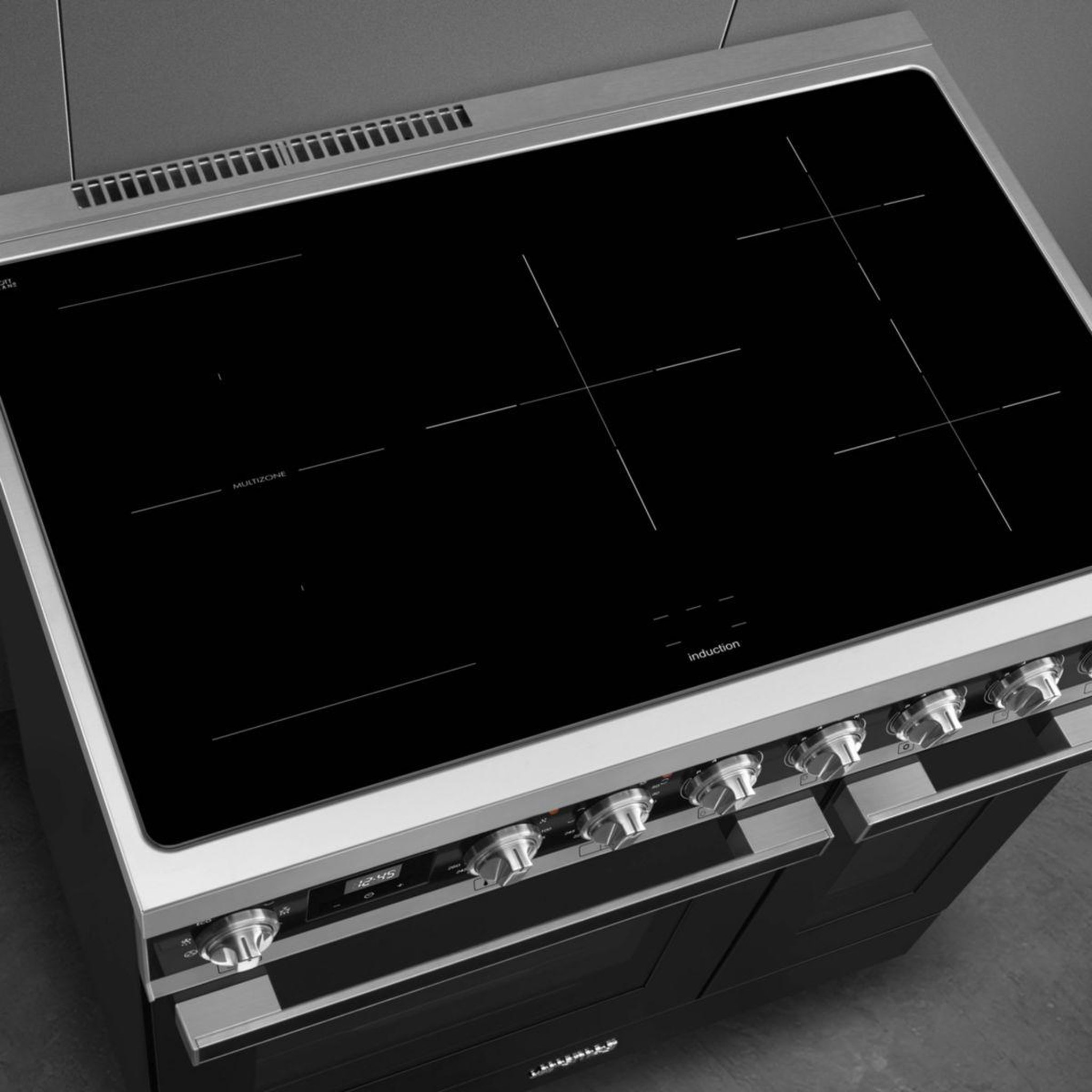 Voir la diapositive 3 : SMEG Piano de cuisson induction cpf92imwh