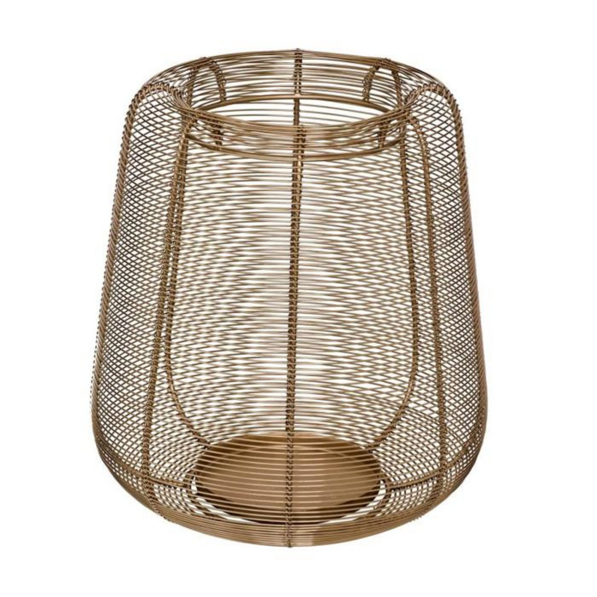 ATMOSPHERA Lanterne Design en Métal  Soli  24cm Doré