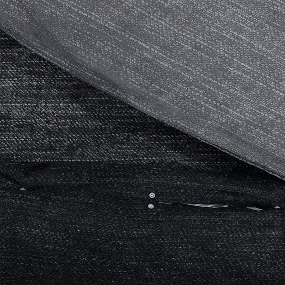 VIDAXL Ensemble de housse de couette gris fonce 240x220 cm Coton